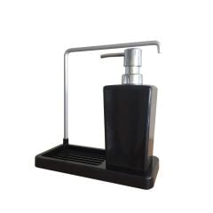 LUNA SİYAH MUTFAK SIVI SABUNLUK