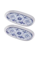 ODORE Dİ LİMONE 2'Lİ OVAL SERVİS TABAK 29CM