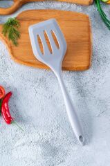GRİ DELİKLİ SİLİKON SPATULA 20CM