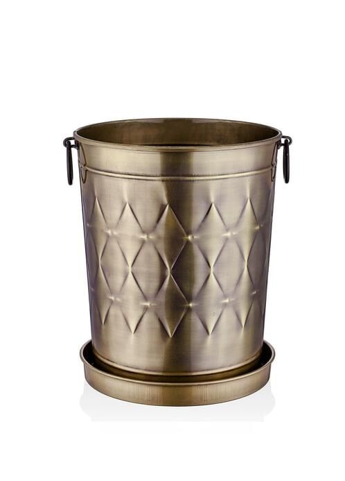 PRİZMA GOLD SAKSI/VAZO 37X31X46CM