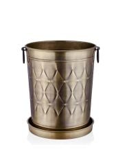 PRİZMA GOLD SAKSI/VAZO 37X31X46CM