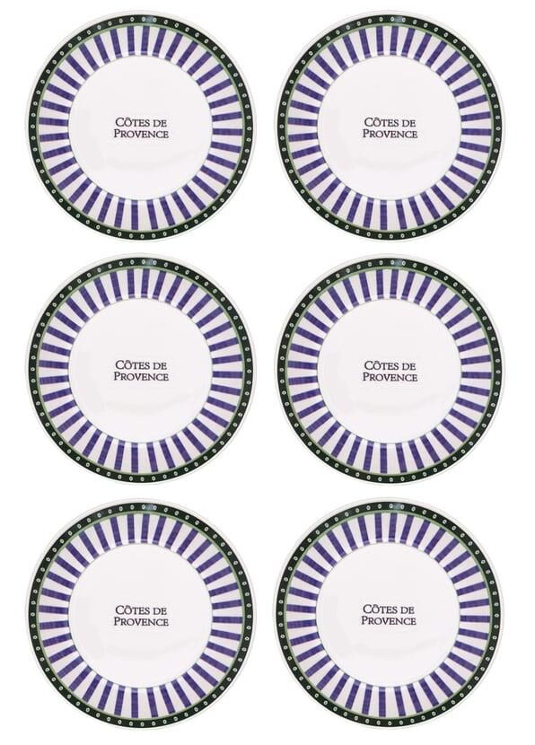 PROVENCE 6'LI ÇUKUR TABAK 20CM