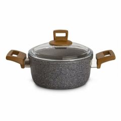 KARACA SILVER STONE BIO GRANIT TENCERE 20CM