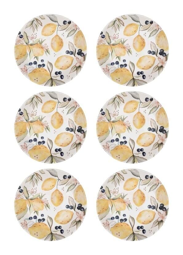 LIMONCELLO 6'LI ÇUKUR TABAK 20CM