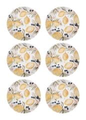 LIMONCELLO 6'LI ÇUKUR TABAK 20CM