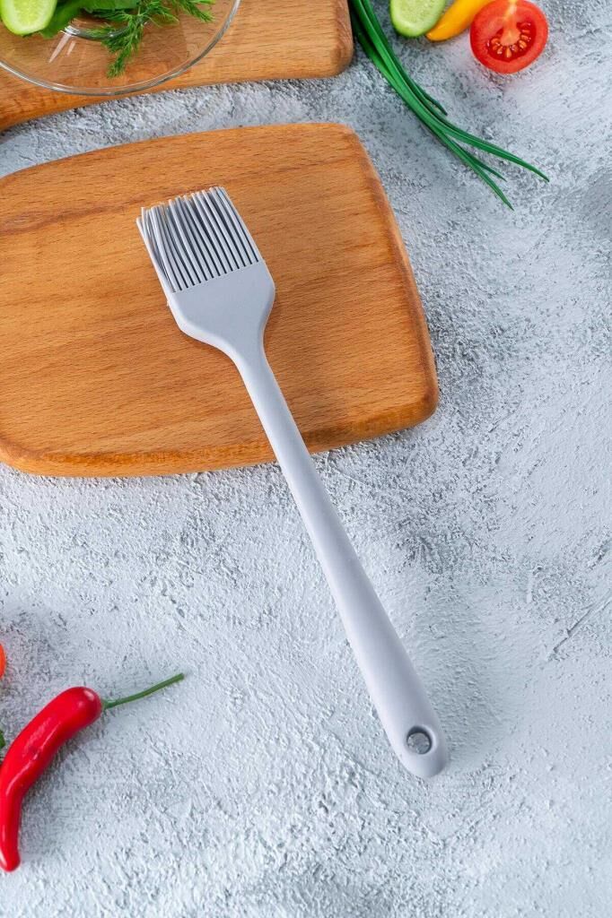 GRİ SİLİKON YUMURTA FIRÇASI 25CM