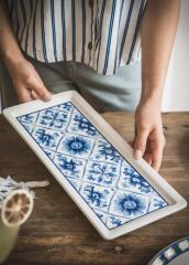 ODORE Dİ LİMONE DİKDÖRTGEN SERVİS TABAK 35X16CM