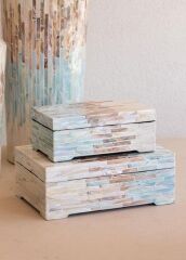 SEDEF DEKORATİF KUTU 23X13X9CM