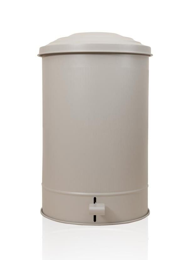 STRİPE BEJ ÇÖP KOVASI 37LT