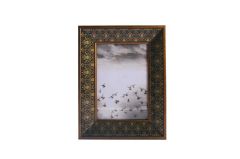 KAHVE ALTIN ESKİTME ÇERÇEVE 13X18CM