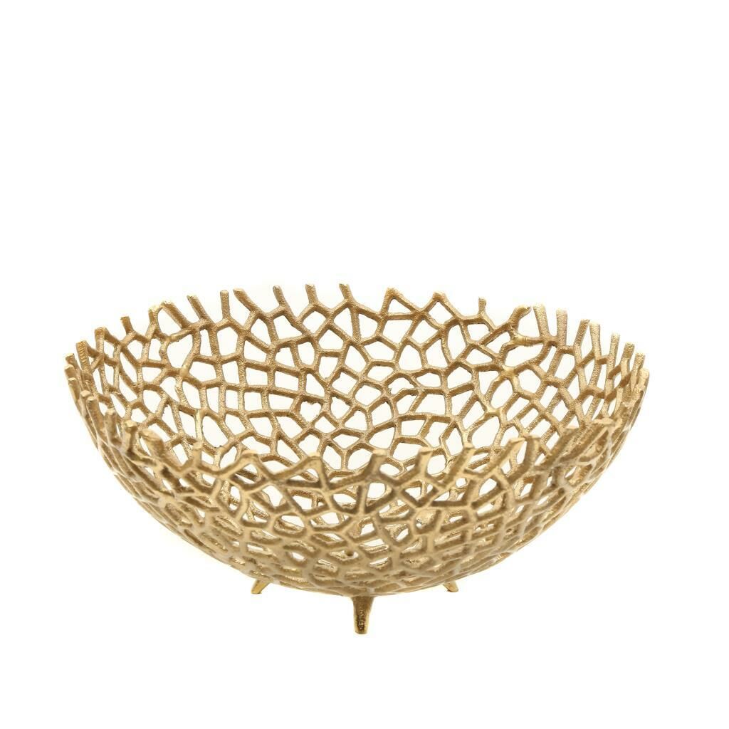 ALTIN METAL KASE/DEKOR 30CM