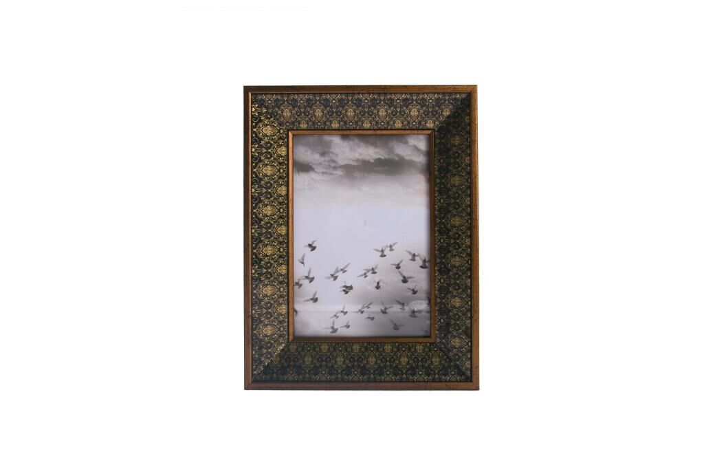 KAHVE ALTIN ESKİTME ÇERÇEVE 15X21CM