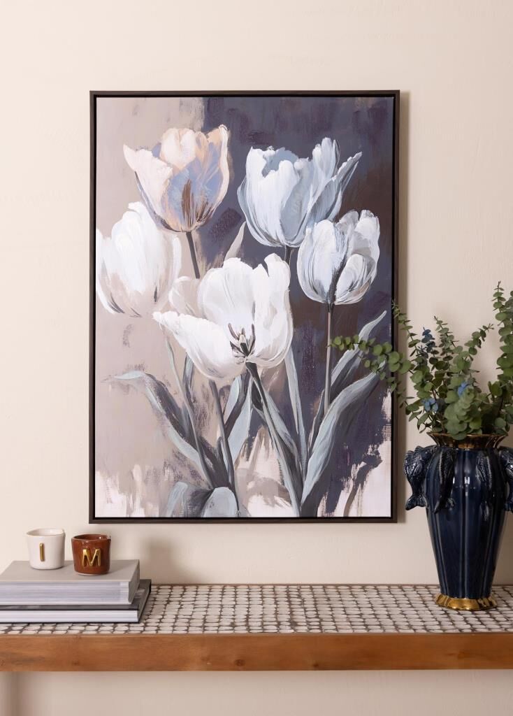 ABSTRCAT TULİPS KANVAS TABLO 70X100CM