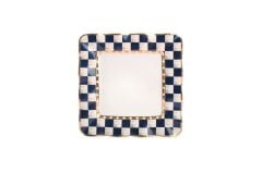 LACİVERT BEYAZ DAMA AVANGARDE SUNUM TABAK 27CM