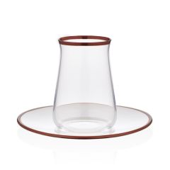 ROSEGOLD TEK KİŞİLİK ÇAY SETİ