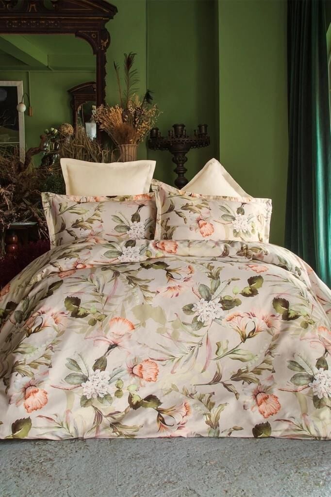 MORANGE TENCEL DİJİTAL BASKI ÇİFT KİŞİLİK NEVRESİM TAKIMI