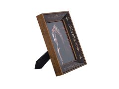 SİYAH ALTIN İŞLEMELİ ÇERÇEVE 15X21CM