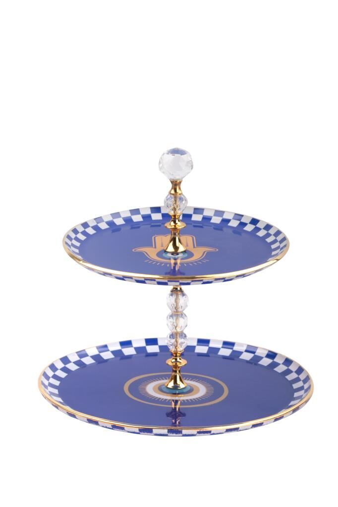 NAZAR MAVİ KATLI İKRAMLIK