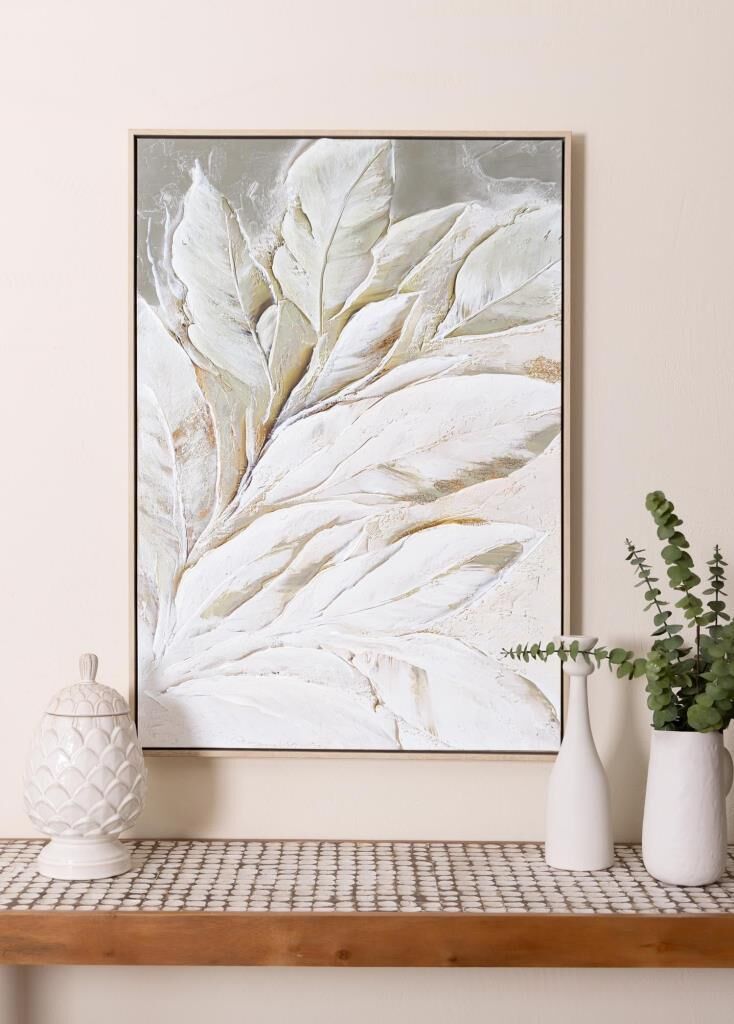 LUNA LEAF KANVAS TABLO 70X100CM