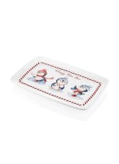PENGUİN DİKDÖRTGEN SERVİS TABAK 34X25CM