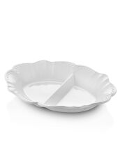 GRANDE BEYAZ SERVİS TABAK 41X32CM