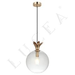 LUZZO ALTIN TEKLİ SARKIT AVİZE