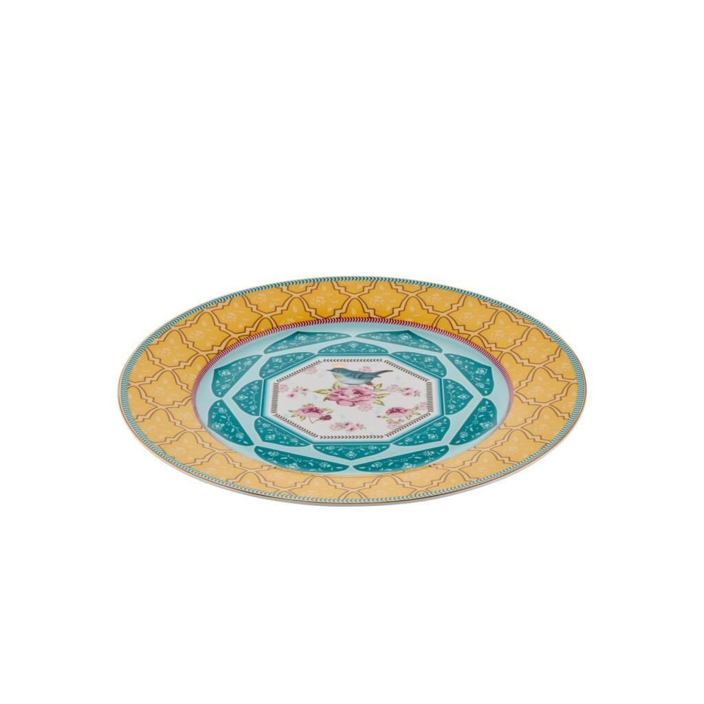 QUSH SARI 6'LI PASTA TABAK 19CM