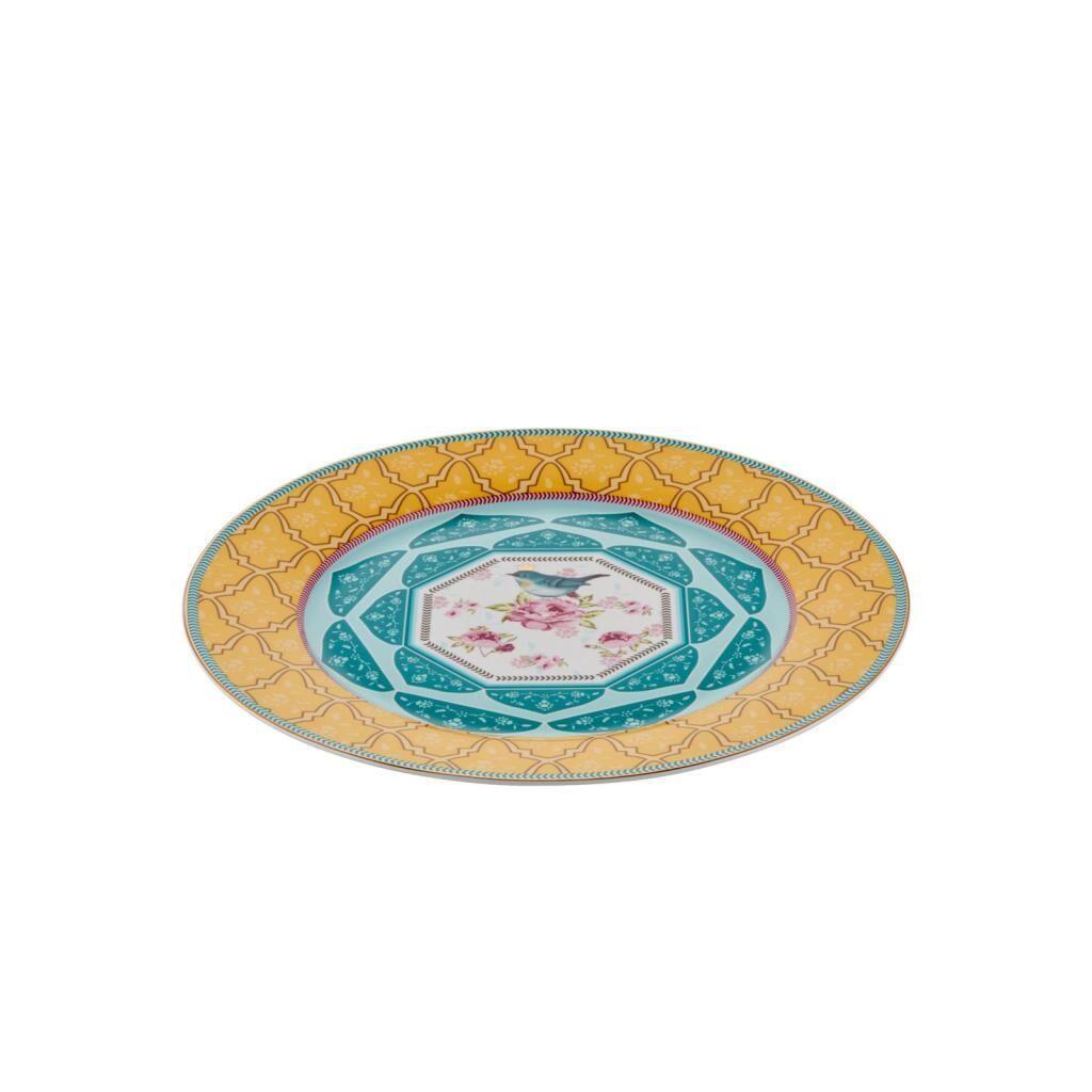 QUSH SARI 6'LI PASTA TABAK 19CM