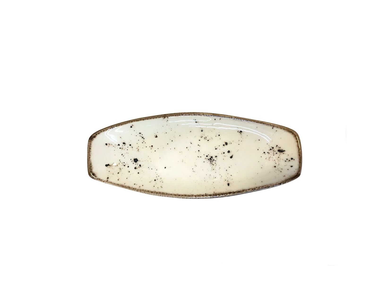 KAHVE EGE KAYIK TABAK 28CM