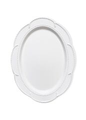 GRANDE BEYAZ SERVİS TABAK 41X31CM