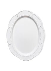 GRANDE BEYAZ SERVİS TABAK 41X31CM