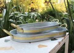 GALVİN TEPSİ 66X32CM