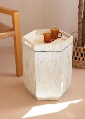 SEDEF YAN TABURE/SEHPA 38X33X47CM