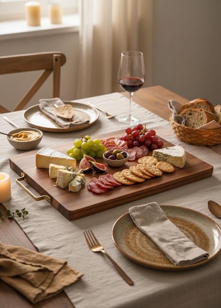 NATURA AKASYA SUNUM/KESME TAHTASI 38X27X2CM