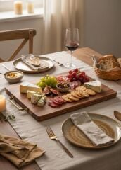 NATURA AKASYA SUNUM/KESME TAHTASI 38X27X2CM