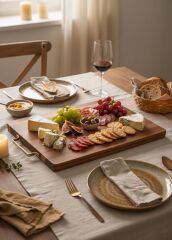 NATURA AKASYA SUNUM/KESME TAHTASI 38X27X2CM