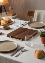 NATURA AKASYA SUNUM/KESME TAHTASI 29X22X2CM