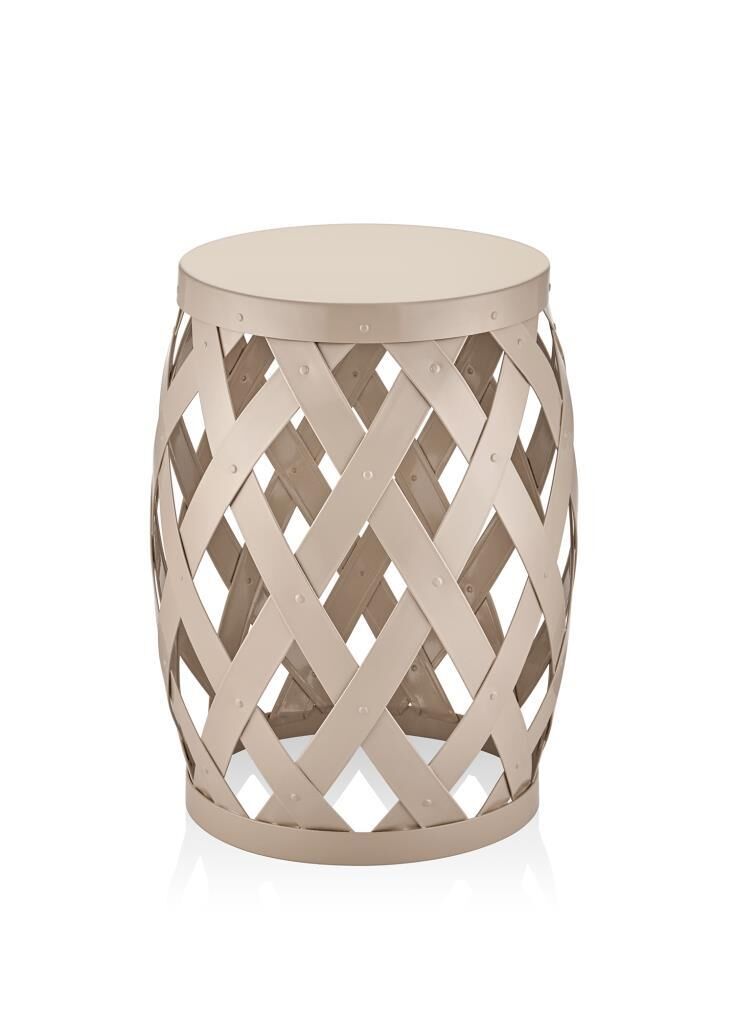 PRİZMA KARAMEL TABURE&YAN SEHPA 50X35CM