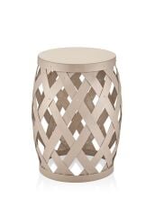 PRİZMA KARAMEL TABURE&YAN SEHPA 50X35CM