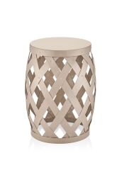 PRİZMA KARAMEL TABURE&YAN SEHPA 50X35CM