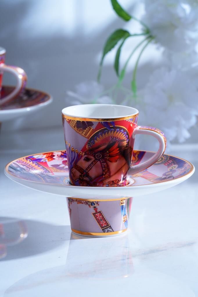 WHISPER 6 KİŞİLİK TÜRK KAHVESİ FİNCANI DESEN2