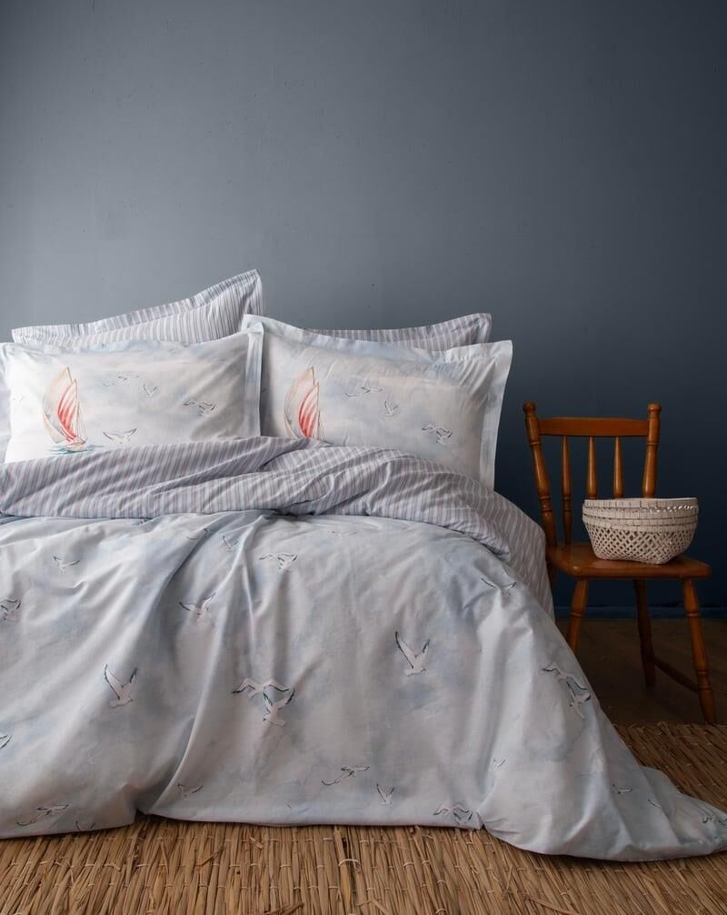 JONATHAN MAVİ ÇİFT KİŞİLİK NEVRESİM TAKIMI