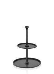 SİYAH METAL 2 KATLI KURABİYELİK