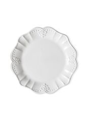 GRANDE BEYAZ AYAKLI SERVİS TABAK 22X10CM