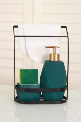 YEŞİL SIVI SABUNLUK SET MODEL1