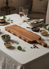 NATURA AKASYA SUNUM/KESME TAHTASI 46X13X2CM