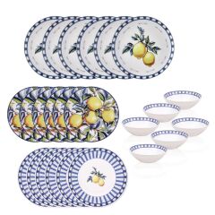 ODORE Dİ LİMONE 6 KİŞİLİK 24 PARÇA YEMEK TAKIMI