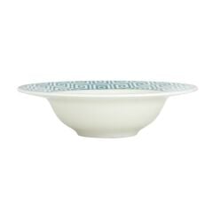 İKAT DESEN YEŞİL KASE 17CM