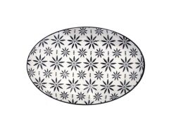 MIXIE OVAL KAYIK TABAK DESEN C