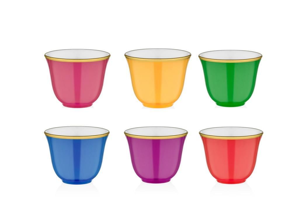 COLORED 6 RENK GAWA 6'LI LOKUMLUK